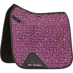 Weatherbeeta Prime Leopard Dressage Saddle Pad 1006959002 Pink Leopard Print