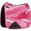 2022 Weatherbeeta Prime Marble Dressage Saddle Pad 1008703 - Pink Swirl Colour Pink Swirl