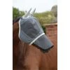 Weatherbeeta Deluxe Fly Mask With Nose - Grey -Harness Store 1537 Weatherbeeta Deluxe Fly Mask With Nose.700x700