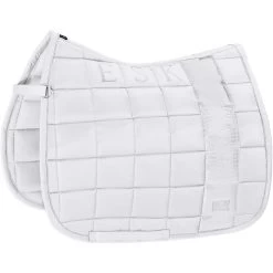 2022 Eskadron Big Square Glossy Saddle Cloth 212238 445 010 - White