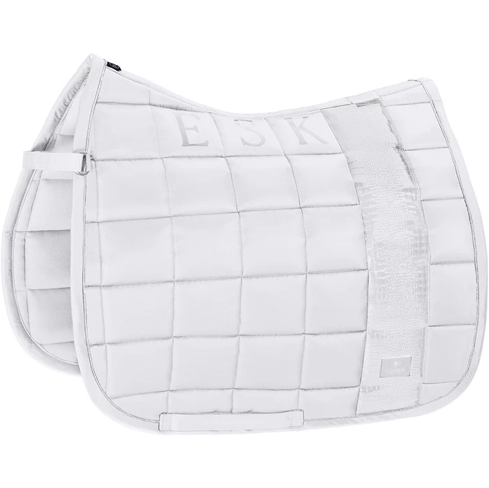 2022 Eskadron Big Square Glossy Saddle Cloth 212238 445 010 - White 3 2022 Eskadron Big Square Glossy Saddle Cloth 212238 445 010 - White