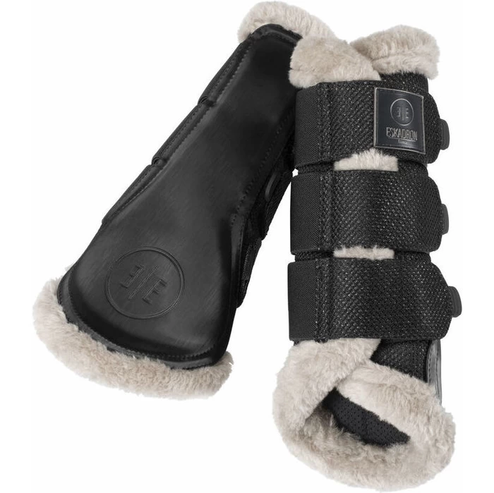 2022 Eskadron Glitter Mesh Fauxfur Boots 555173663 - Black 3 2022 Eskadron Glitter Mesh Fauxfur Boots 555173663 - Black