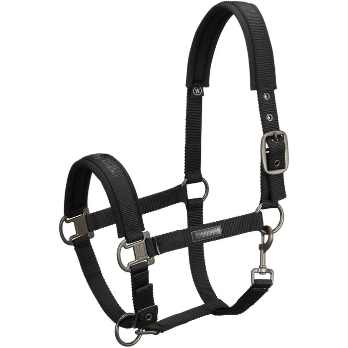 2022 Eskadron Pin Buckle Headcollar 410173815 - Black 3 2022 Eskadron Pin Buckle Headcollar 410173815 - Black