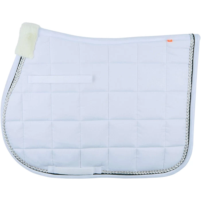 2022 Imperial Riding IRHElegant Base General Purpose Saddle Pad ZT73418006 - White 3 2022 Imperial Riding IRHElegant Base General Purpose Saddle Pad ZT73418006 - White