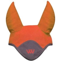 2022 Woof Wear Horse Hi-Viz Fly Veil WS0016-VZOR - Orange