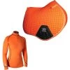 2022 Woof Wear Womens Performance Riding Shirt & Close Contact Saddle Cloth Bundle - Orange -Harness Store 202220Woof20Wear20Womens20Performance20Riding20Shirt202620Close20Contact20Saddle20Cloth20Bundle20 20Orange.700x700