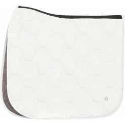 2023 HV Polo Jenna Dressage Saddle Pad 802093502 - White Colour White