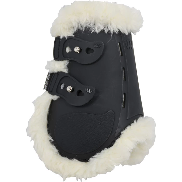 2023 Woof Wear Vision Elegance Sheepskin Fetlock Boots WB0079 - Black 3 2023 Woof Wear Vision Elegance Sheepskin Fetlock Boots WB0079 - Black