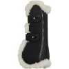 2023 Woof Wear Vision Elegance Sheepskin Tendon Boots WB0078 - Black -Harness Store 202320Woof20Wear20Vision20Elegance20Sheepskin20Tendon20Boots20WB007820 20Black.700x700