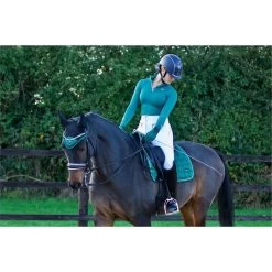 2022 Woof Wear Vision Dressage Pad WS0006 - British Racing Green Colour British Racing Green -Harness Store 2853 Vision20British20Racing20Green205.700x700