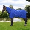 Hy Equestrian StormX Original 100g Combi Neck Turnout Rug - Blue -Harness Store 3281 1.700x700