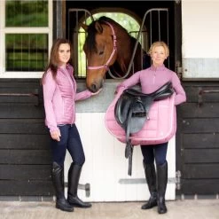 2022 Hy Equestrian Synergy Saddle Pad 34492 - Grape / Silver -Harness Store 35312 Hy Equestrian Synergy Saddle Pad Grape 03.700x700