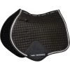 2022 Weatherbeeta Prime Bling Jump Shaped Saddle Pad 1002756 - Black Colour Black -Harness Store 3931 1.700x700