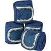 2022 Weatherbeeta Fleece Bling Bandage 4 Pack 1002758003 - Navy -Harness Store 3938 1.700x700