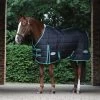 2022 Weatherbeeta Green-Tec Medium-Lite Standard Neck Rug - Black / Green -Harness Store 3971 1.700x700