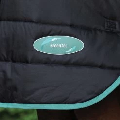 2022 Weatherbeeta Green-Tec Medium-Lite Standard Neck Rug - Black / Green -Harness Store 3971 3971 5.700x700