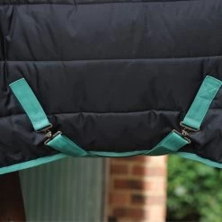 2022 Weatherbeeta Green-Tec Medium-Lite Standard Neck Rug - Black / Green -Harness Store 3971 3971 6.700x700