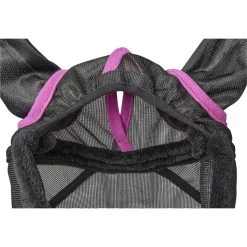 2022 Weatherbeeta Comfitec Deluxe Durable Mesh Mask With Ears And Tassels 1009572002 - Black / Purple 8 2022 Weatherbeeta Comfitec Deluxe Durable Mesh Mask With Ears And Tassels 1009572002 - Black / Purple -Harness Store 3990 1009431000 BLACKPURPLE WB COMFITEC FLYMASK DETAIL Image Null Hero.700x700