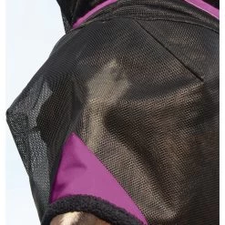 2022 Weatherbeeta Comfitec Deluxe Durable Mesh Mask With Ears And Tassels 1009572002 - Black / Purple 9 2022 Weatherbeeta Comfitec Deluxe Durable Mesh Mask With Ears And Tassels 1009572002 - Black / Purple -Harness Store 3990 Durable20mesh.700x700
