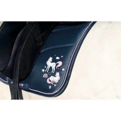 2022 HKM Pony Dream Saddle Cloth 13289 - Deep Blue -Harness Store 4322 13289 6900 2.700x700