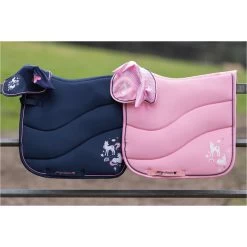2022 HKM Pony Dream Saddle Cloth 13289 - Deep Blue -Harness Store 4322 13290 3900 690013289 3900 6900.700x700