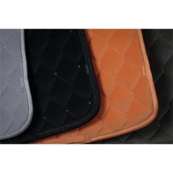 2022 Eskadron Velvet Crystal Saddle Cloth 213072 496 380 - Navy -Harness Store 4550 esk 0122 kam 213072 496 xxx add11.700x700