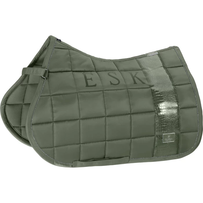 2022 Eskadron Big Square Glossy Saddle Cloth 212238 445 150 - Ash Green 4 2022 Eskadron Big Square Glossy Saddle Cloth 212238 445 150 - Ash Green - Image 2