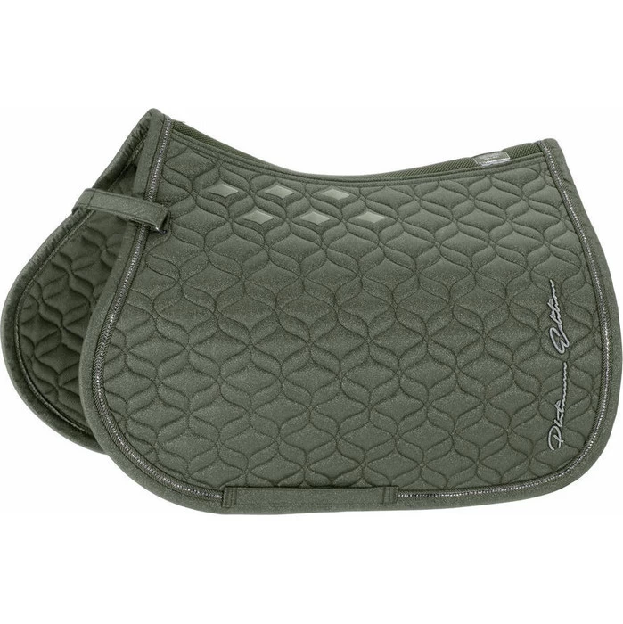 2022 Eskadron Sparkle Saddle Cloth 218538 534 150 - Ash Green 4 2022 Eskadron Sparkle Saddle Cloth 218538 534 150 - Ash Green - Image 2