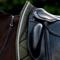 2022 PS Of Sweden Signature Dressage Cotton Saddle Pad 1110-022 - Forest Green -Harness Store 5637 202220PS20Of20Sweden20Signature20Dressage20Cotton20Saddle20Pad201110 02220 2020Forest20Green20Lifestyle201.700x700