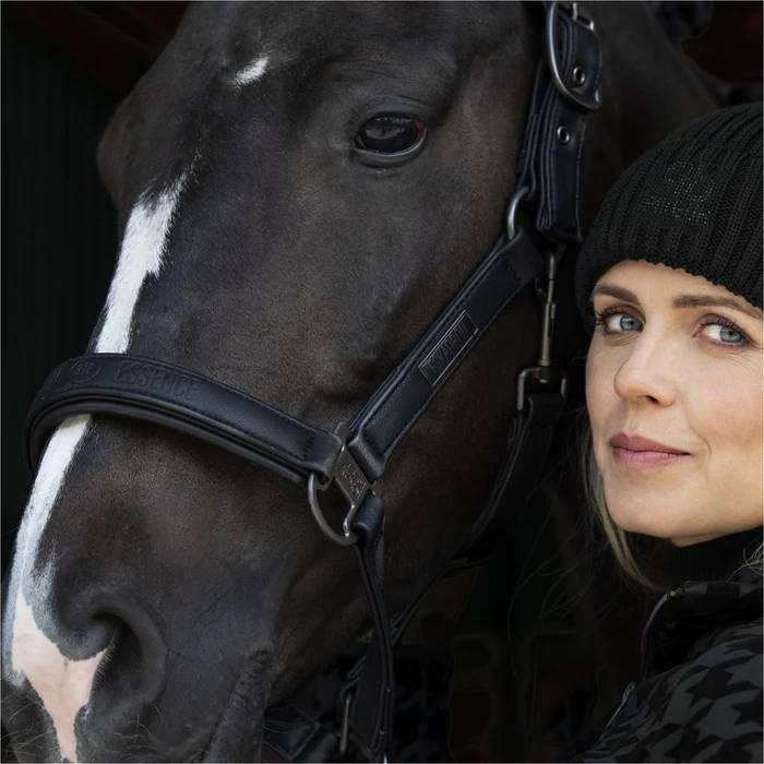 2022 Eskadron Pin Buckle Headcollar 410173815 - Black 4 2022 Eskadron Pin Buckle Headcollar 410173815 - Black - Image 2