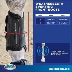 2023 Weatherbeeta Eventing Front Boots 8076 - Black 14 2023 Weatherbeeta Eventing Front Boots 8076 - Black -Harness Store 6030 202320Weatherbeeta20Eventing20Front20Boots20807620 20Black20size.700x700