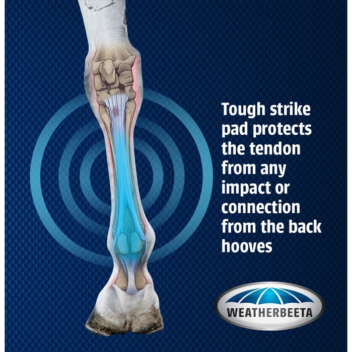 2023 Weatherbeeta Eventing Front Boots 8076 - Black 9 2023 Weatherbeeta Eventing Front Boots 8076 - Black - Image 7