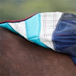 2023 Weatherbeeta Breeze With Surcingle IV Combo Neck 10183790 - White / Navy / Red Colour White / Navy / Red -Harness Store 6035 202320Weatherbeeta20Breeze20Fly20Rug2020Free20Fly20Mask20Bundle20WFRFM120 20White2020Navy2022.700x700