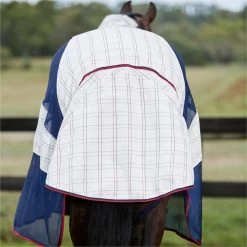 2023 Weatherbeeta Breeze With Surcingle IV Combo Neck 10183790 - White / Navy / Red Colour White / Navy / Red -Harness Store 6035 202320Weatherbeeta20Breeze20Fly20Rug2020Free20Fly20Mask20Bundle20WFRFM120 20White2020Navy2055.700x700