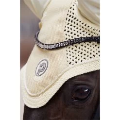 2023 Eskadron Glitter Mesh Fly Hood 345531 385 - Sunflower Colour Sunflower -Harness Store 6283 esk 0123 kam 345531 385 610 add11.700x700