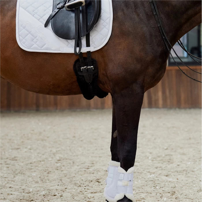 2023 Eskadron Mesh Evo-Wool Tendon Boots 555131 663 - White 5 2023 Eskadron Mesh Evo-Wool Tendon Boots 555131 663 - White - Image 3