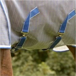 2023 Weatherbeeta Horse Comfitec Ripshield Plus With FREE Fly Mask 101837908049 - Navy / White / Black -Harness Store 6312 202320Weatherbeeta20Comfitec20Ripshield20Plus20With20Ultra20Belly20Wrap20Combo20Neck201018379020Close20Up201.700x700