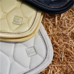 2023 Eskadron Glossy Crystal Saddle Cloth & Mesh Evo-Wool Tendon Boots Bundle 218131555131 - White -Harness Store 6326 632620Lifestyle203.700x700