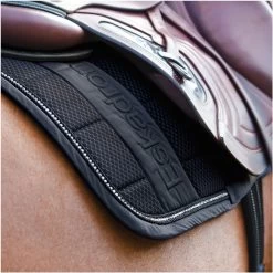 2023 Eskadron Big Square Crystal Mesh Saddle Pad & Softslate Evo-Wool Brushing Boots 212487555087 - Deep Grey -Harness Store 6327 6093 212487205002028020Lifestyle201.2000x2000.700x700