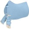 2023 Eskadron Cotton Compact Saddle Pad & Softslate Evo-Wool Brushing Boots Bundle 222087555087 - Light Blue Colour Light Blue -Harness Store 632920Bundle20Main.700x700