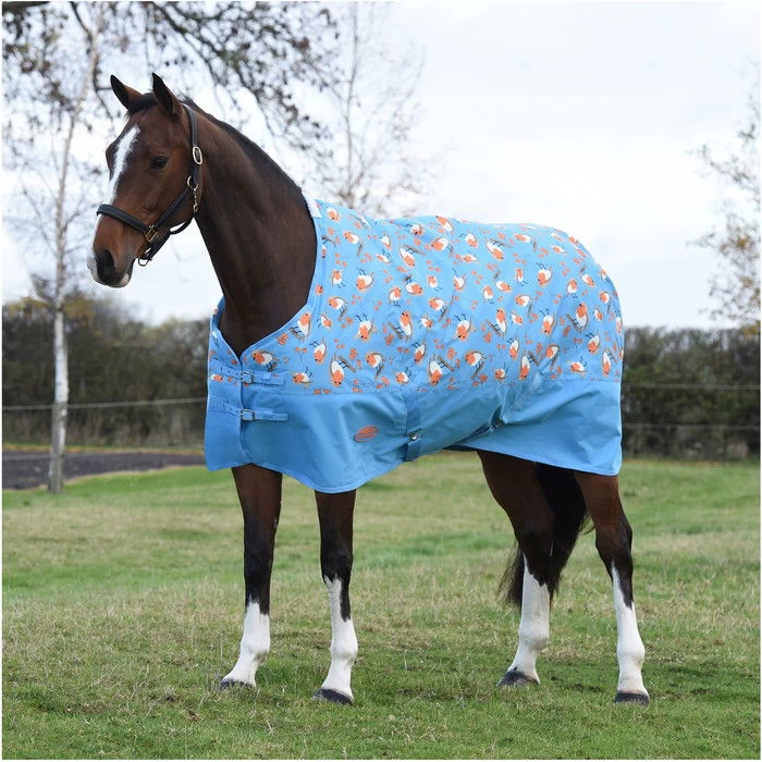 2023 Weatherbeeta Comfitec Tyro Standard Neck Medium Turnout Rug 1021799 - Robin Print 4 2023 Weatherbeeta Comfitec Tyro Standard Neck Medium Turnout Rug 1021799 - Robin Print - Image 2
