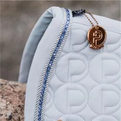 2023 Eskadron Platinum Softshell Saddle Cloth & Mesh Tendon Boots Bundle ESPB1 - Powder Blue -Harness Store 6612 202320Eskadron20Platinum20Softshell20Saddle20Cloth2021553952031020 20Powder20Blue20Close20Up.2000x2000.700x700