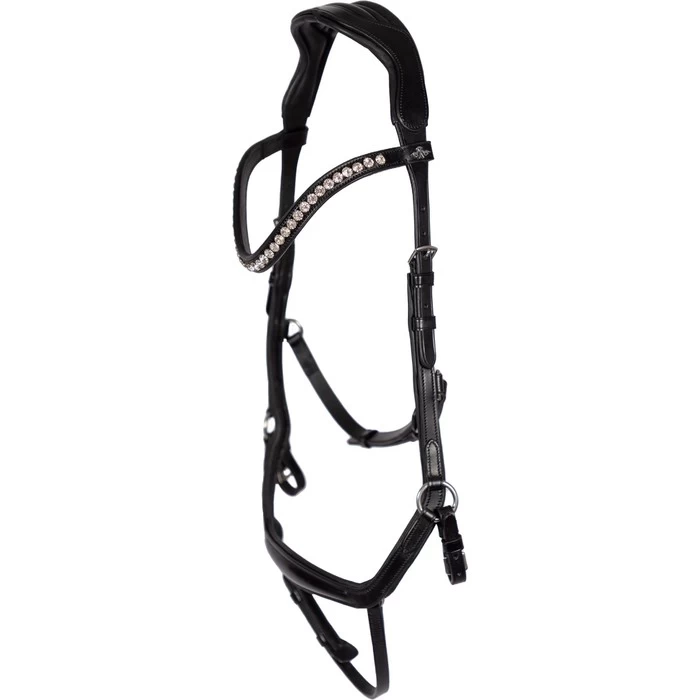 2023 HV Polo Legacy Anatomical Deluxe Bridle 1201093502 - Black 6 2023 HV Polo Legacy Anatomical Deluxe Bridle 1201093502 - Black - Image 4