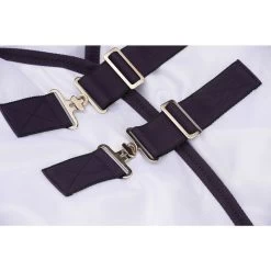 Weatherbeeta Comfitec Essential Mesh Combo Neck Fly Rug White / Purple 13 Weatherbeeta Comfitec Essential Mesh Combo Neck Fly Rug White / Purple -Harness Store Weatherbeeta Comfitec Essential Mesh Combo Neck White 3.700x700