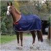 2022 Weatherbeeta Standard Neck Scrim Cooler Rug 6545 - Navy / Red / White -Harness Store Weatherbeeta Scrim Cooler Standard Neck Navy.700x700