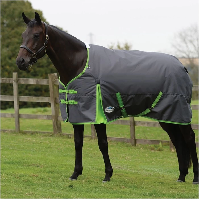 Weatherbeeta Comfitec Essential Medium Standard Neck Rug - Grey / Lime Colour Grey/Lime 3 Weatherbeeta Comfitec Essential Medium Standard Neck Rug - Grey / Lime Colour Grey/Lime