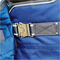 Weatherbeeta Comfitec Premier Medium Detach-A-Neck Rug - Blue / Grey -Harness Store Weatherbeeta20Comfitec20Premier20Free20Ii20Detach A Neck20Medium20Dark20Blue20Grey20White20 20clip.700x700