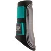 Woof Wear Club Brushing Boots - Black / Ocean Colour Black/Ocean -Harness Store Woof Wear Club Brushing Boot Ocean.700x700