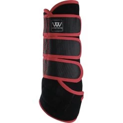 2022 Woof Wear Training Wraps WB0061 - Black / Shiraz Colour Black / Shiraz