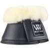 2022 Woof Wear Pro Overreach Sheepskin Boots WB0052 - Black Colour Black -Harness Store Woof Wear Pro Overreach Sheepskin Boots Black.700x700